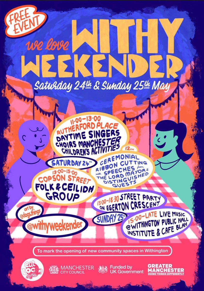 WeAreWithington's tweet image. Happening today Withington........