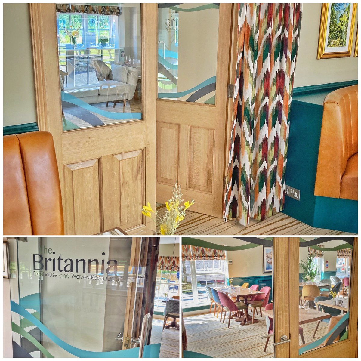 ✨Fresh new vibes at The Britannia Inn!✨
Loving the sleek signage and stylish finish-a big shout out to Cornwall Signs for the brilliant work! 👏🏼 
Pop in and see the glow-up for yourself-we’re looking better than ever 💫🍽️
