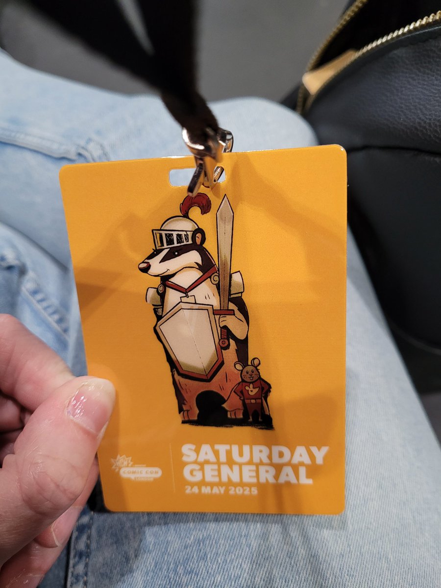 Let's go! #MCMLondon #Comicco