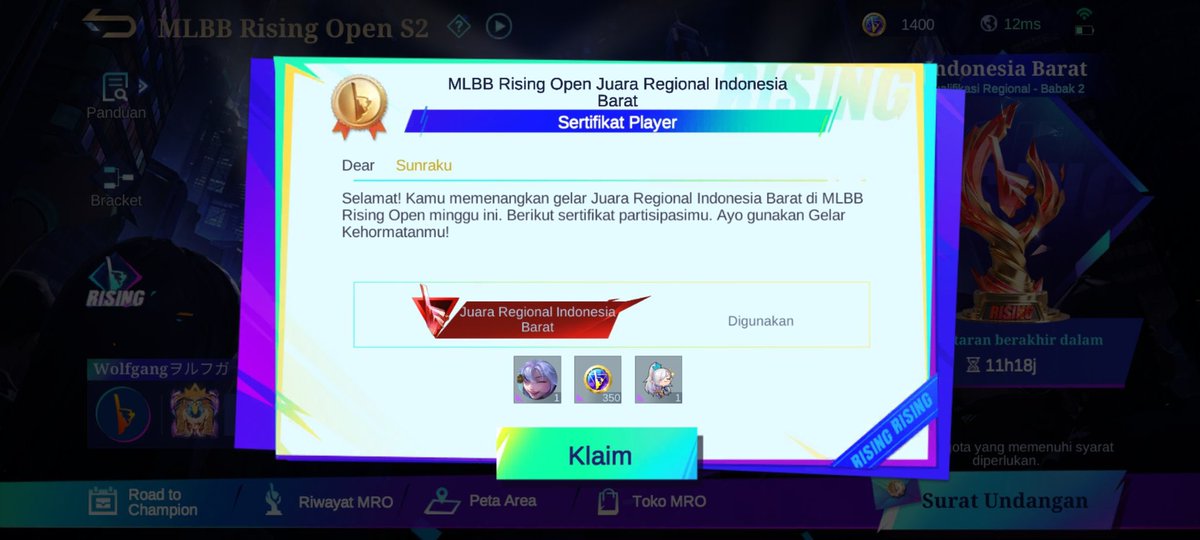 haealam's tweet photo. Butuh team buat rising Indonesia, match 10 harian lagi🙏 https://t.co/s1Zyhihsyg