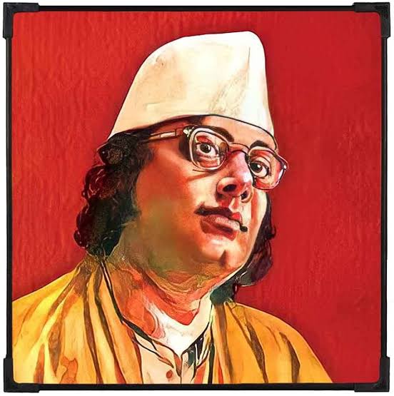 My Tribute to the Great Revolutionary Poet of Colonial India #KaziNazrulIslam, on his Birth Anniversary.