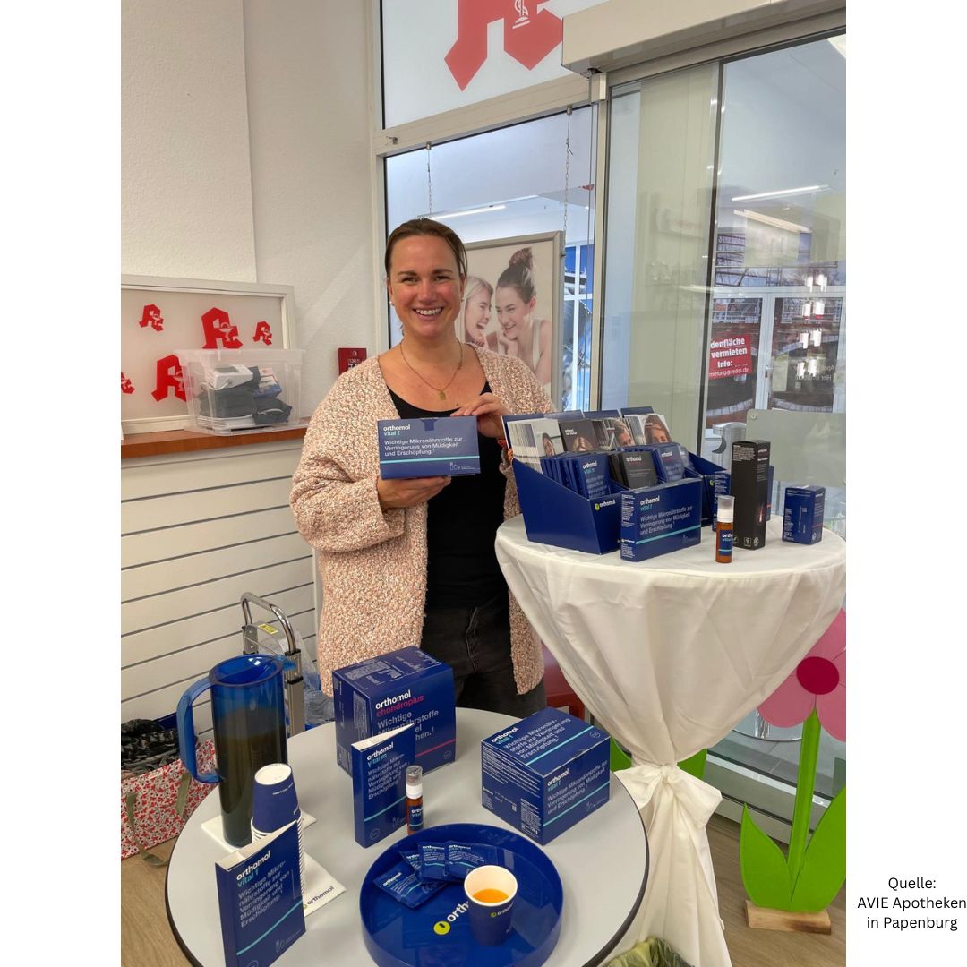 Lassen Sie sich heute beraten rund um die #Orthomol Produkte. Probieren und profitieren Sie heute vom 10% #Rabatt auf alle #Orthomol Produkte.