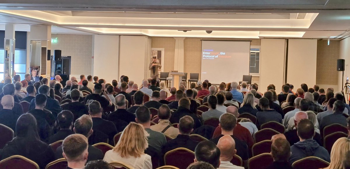Thank you for the opportunity to attend the Bitcoin Ireland Conference today. What an event, what a turn out. Congratulations to all involved. 

For those interested,  we will be holding an event with <a href="/Ripple/">Ripple</a> <a href="/xrpl_commons/">XRPL Commons</a>
<a href="/PeerkatOfficial/">Peerkat</a>  <a href="/RippleXDev/">RippleX</a> @cbre <a href="/ZodiaCustody/">Zodia</a>