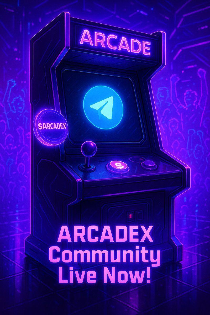 ARCAD3_X's tweet photo. 🕹️ LEVEL UP! ARCADEX COMMUNITY LAUNCHING NOW 🚀  

The official $ARCADEX Telegram arena is LIVE!  
Join fellow gamers & crypto pioneers:  
⬇️ CLICK BELOW ⬇️  
https://t.co/jCSx7WKnWG  

🌐 https://t.co/pJJk6K2EQQ  
🐦 Follow @ARCAD3_X  

🔔 Get:  
✅ Token launch alerts  
✅ Exclusive game alpha  
✅ Community rewards  
✅ AMA schedules  

Power up your crypto-gaming journey! 💎  
#PlayToEarn #GameFi #Web3Gaming $ARCX