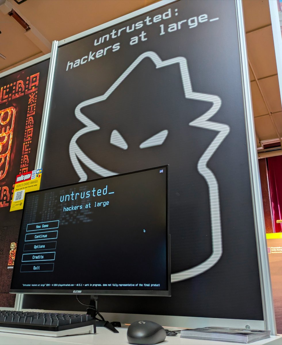A big thank you for everyone who stopped by at Nordic Game 20250's Untrusted: Hackers at large booth to try the latest demo! #NG25 Wishlist on steam: store.steampowered.com/app/2508150/