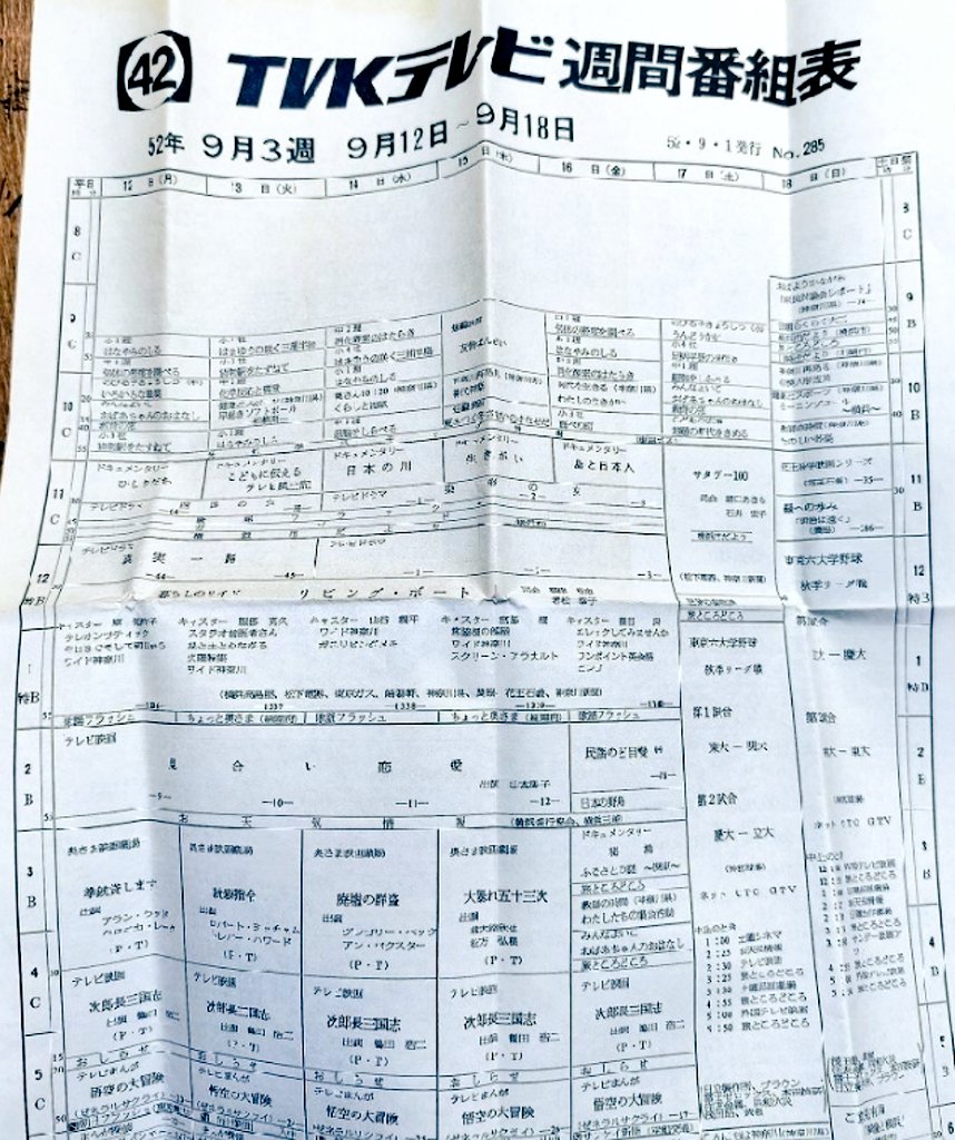 1977年9月第3週のJOKM-TV