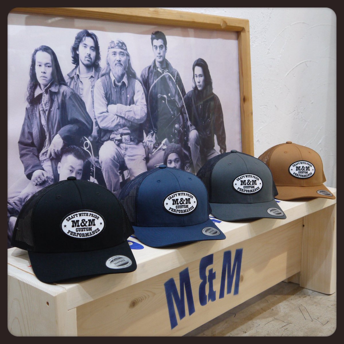 miracle_id's tweet photo. 【Trucker Cap】
"m&m customperformance"
-on sale-
#mandm #mandmcustomperformance #truckercap #mesh #yupoong https://t.co/AvBn94r9Ds