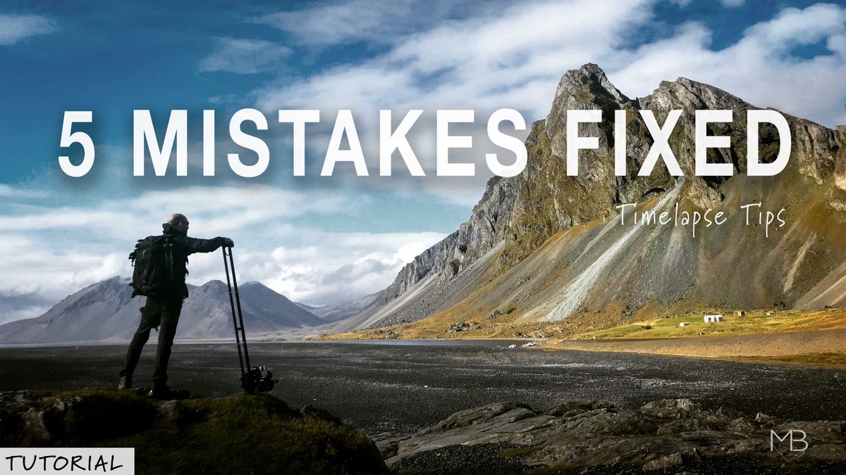 New Video: youtu.be/nPuglCipMuk

I hope you’re doing great! I’m excited to share a new video where I dive into the five biggest mistakes I’ve made over my 15 years as a timelapse photographer. I hope these lessons help you avoid the same pitfalls I encountered.