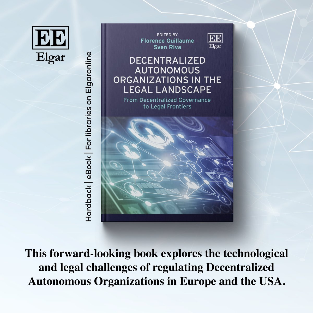 Elgar Law (@elgar_law) on Twitter photo Decentralized Autonomous Organizations in the Legal Landscape
Edited by <a href="/FlorenceGuill20/">Florence Guillaume</a> and <a href="/SvenRiva/">Riva Sven</a> of <a href="/LexTech_Inst/">LexTech Institute</a>
Contributors incl: <a href="/joshuaztan/">Joshua Tan</a> <a href="/biyanmienert/">Dr. Biyan Mienert</a> <a href="/filippozatti/">Filippo Zatti</a> <a href="/SabVHL/">Dr Sabine Van Haecke Lepic</a> <a href="/annegracek/">Anne-Grace Kleczewski</a>
More info ➡️ e-elgar.com/shop/isbn/9781…
🆓 Chapter ➡️ doi.org/10.4337/978103… Decentralized Autonomous Organizations in the Legal Landscape
Edited by <a href="/FlorenceGuill20/">Florence Guillaume</a> and <a href="/SvenRiva/">Riva Sven</a> of <a href="/LexTech_Inst/">LexTech Institute</a>
Contributors incl: <a href="/joshuaztan/">Joshua Tan</a> <a href="/biyanmienert/">Dr. Biyan Mienert</a> <a href="/filippozatti/">Filippo Zatti</a> <a href="/SabVHL/">Dr Sabine Van Haecke Lepic</a> <a href="/annegracek/">Anne-Grace Kleczewski</a>
More info ➡️ e-elgar.com/shop/isbn/9781…
🆓 Chapter ➡️ doi.org/10.4337/978103…