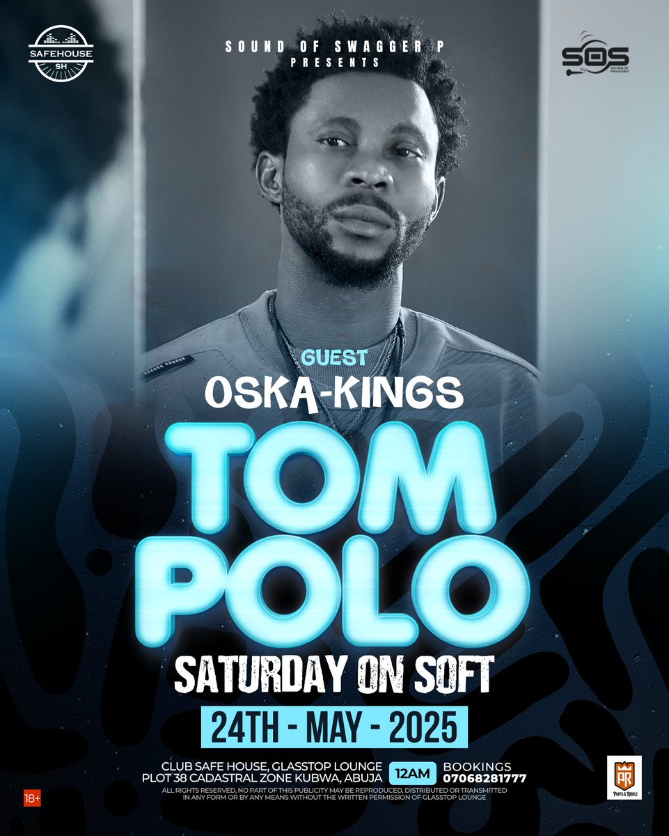 Tonight with the Tompolo energy 💪 

SATURDAYS ON SOFT 🆘 
☎️ 07068281777 for more info