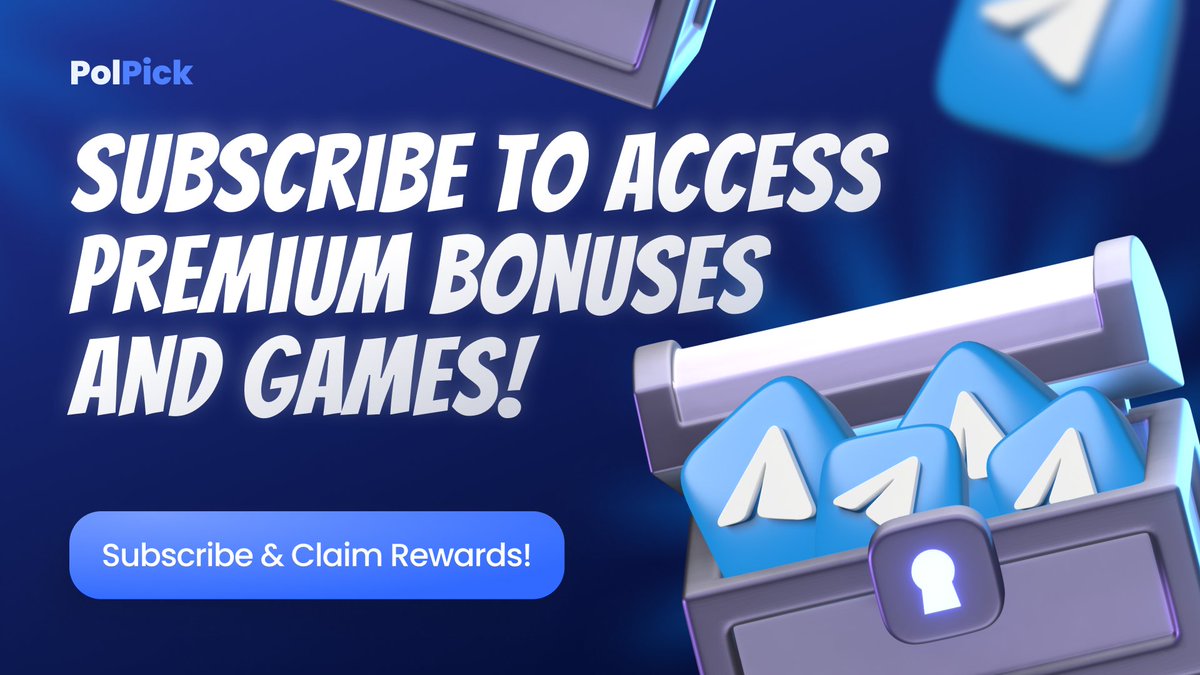 PolpickOfficial's tweet photo. Unlock premium mode. Bonus spins, exclusive games, and next-level perks. 🔓 #PolPickElite #CryptoGaming https://t.co/xR73hIabxd