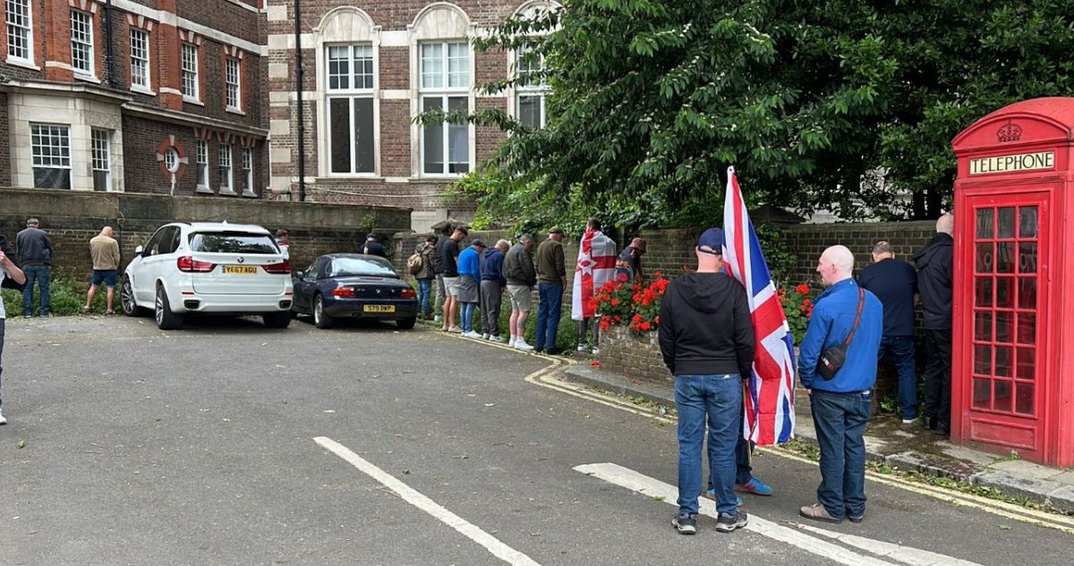 National Strike patriots in London today