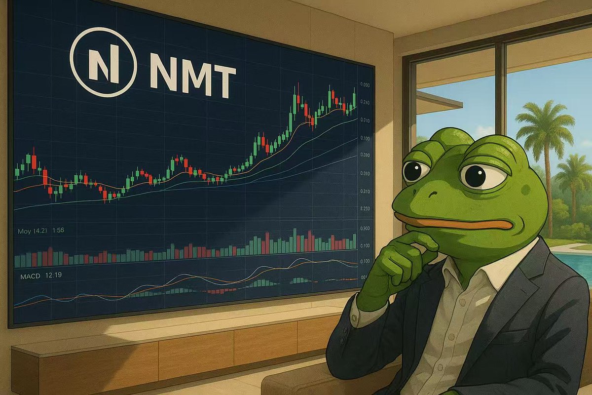 NeuroMetric's tweet photo. When others panic, the frog remains calm.
In the villa. In control.
NMT quant engine on the wall — printing alpha, not emotions.

#NMT #QuantTrading #FrogTrader #CryptoElite #NoEmotionsJustAlpha https://t.co/nyPnqWl49u