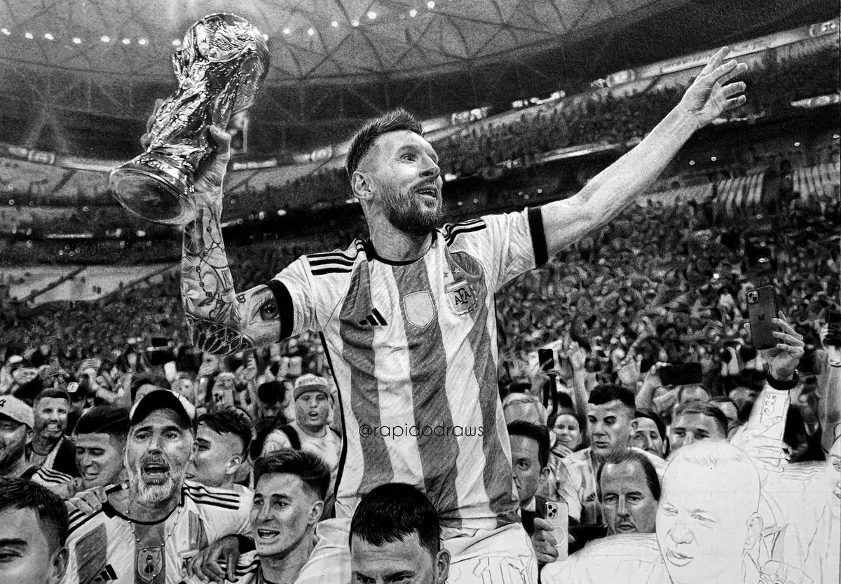 rapidodraws's tweet image. Last update before the final reveal

I&apos;m so excited for this piece to be finished. But I will also be a little sad when it is, because I&apos;ve loved working on it

Let me know what you think of the progress one last time 👇🏽👇🏽

#fifaworldcup22