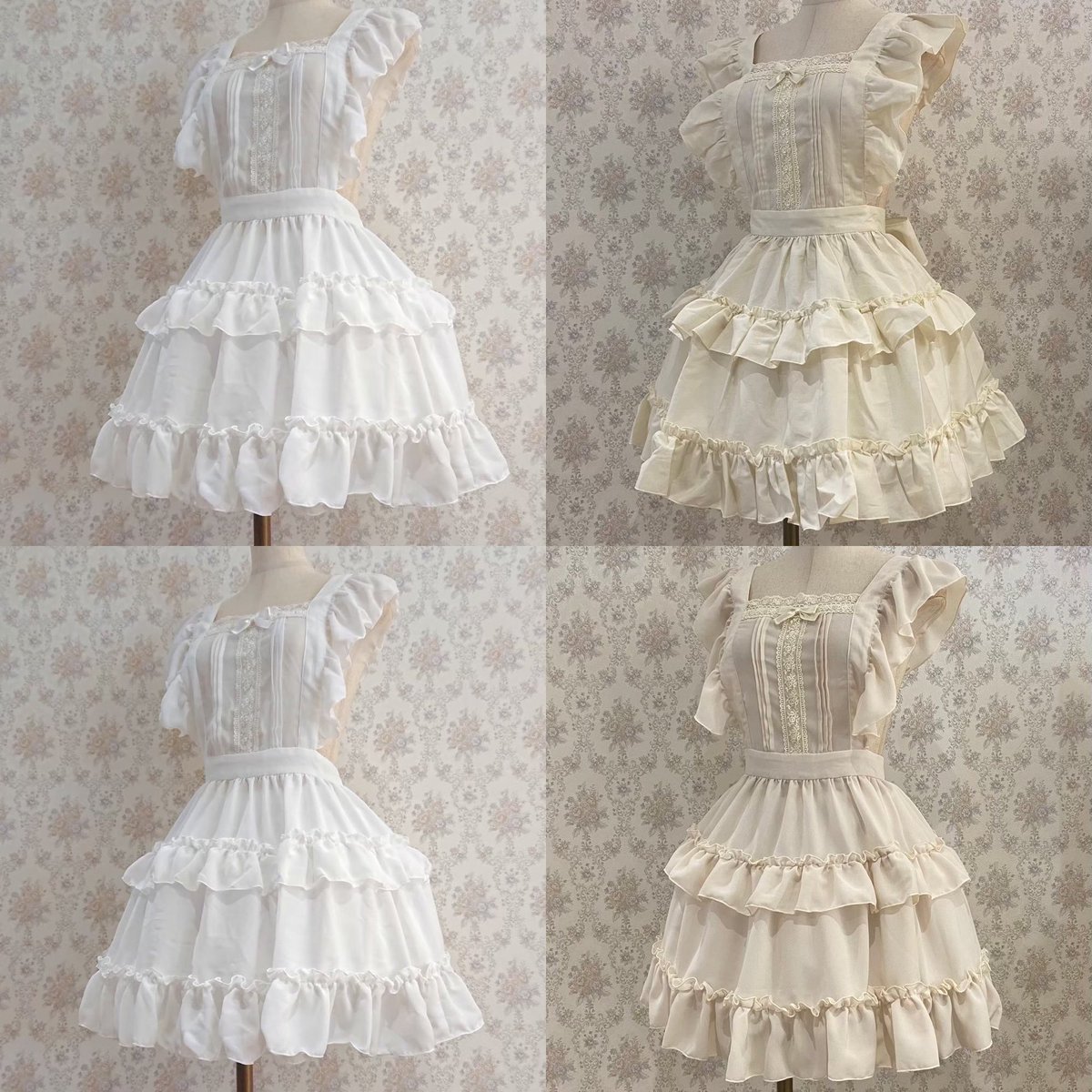 💐Pina Sweetcollection💐 おすすめアイテム ティアードフリルエプロン