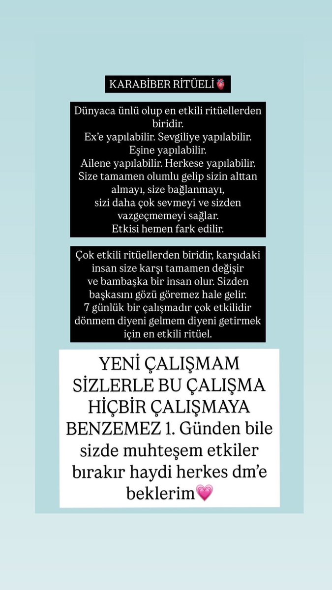 “Danışmanlık ve çalışmalar hakkında bilgi almak için sadece DM üzerinden mesaj atmanız yeterlidir. Aynı gün randevu ve hızlı dönüş sağlanır. ☀️”