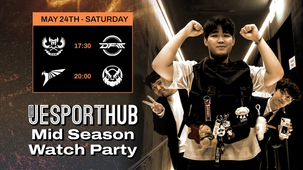 DFM need to win, otherwise they won't be able to make Playoffs anymore!

Talon and Vikings are fighting for the 3rd place, and with that the opponent selection for Round 1!

#WatchPartyLCP #LoLPacific

🟣 twitch.tv/JesportHub
🔴 youtube.com/live/S19HnbGMb…