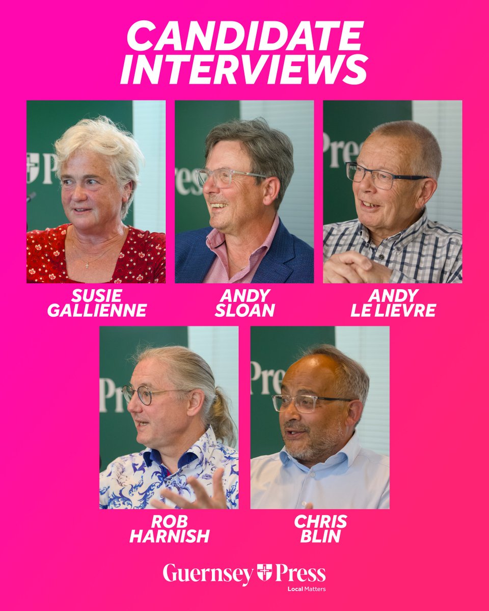 GuernseyPress's tweet image. 🗳️ ELECTION INTERVIEWS 🗳️

Five more candidate chats have hit the Guernsey Press Politics Podcast feed 🎙️

- Susie Gallienne
- Andy Sloan
- Andy Le Lievre
- Rob Harnish
- Chris Blin

That takes us to 17 so far, with plenty more to come! 💪

Listen: podfollow.com/gppoliticspod