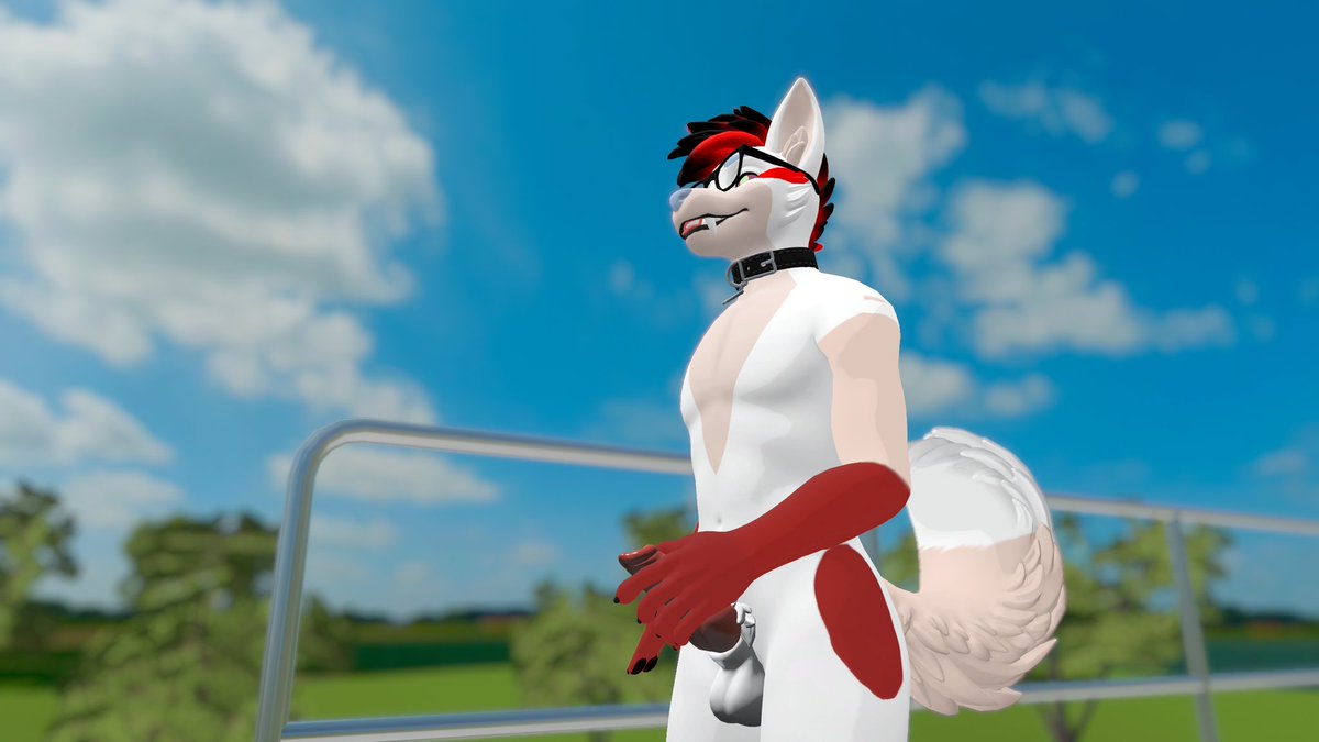 pupwox's tweet photo. Felt pretty dom today, though I would flaunt my stuff for everyone to see 
#gay #gayyiff #yiff #musk #nsfw #mlm #dom #VRC https://t.co/1qJ9y2sXMx