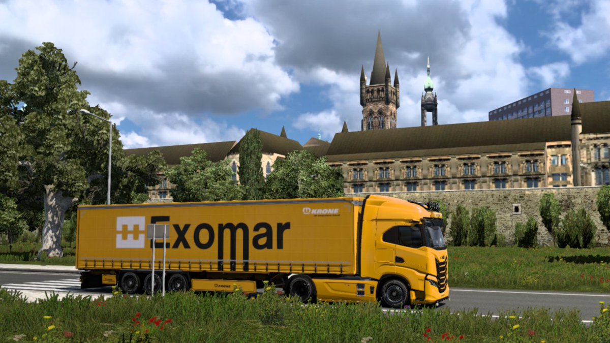 dOc_Ob_nit's tweet photo. Poland🇵🇱🚛💨Lithuania🇱🇹
#ETS2 #EuroTruckSimulator2 
#BestCommunityEver #ProMods #MYSWAY https://t.co/jqGS9SlGlN