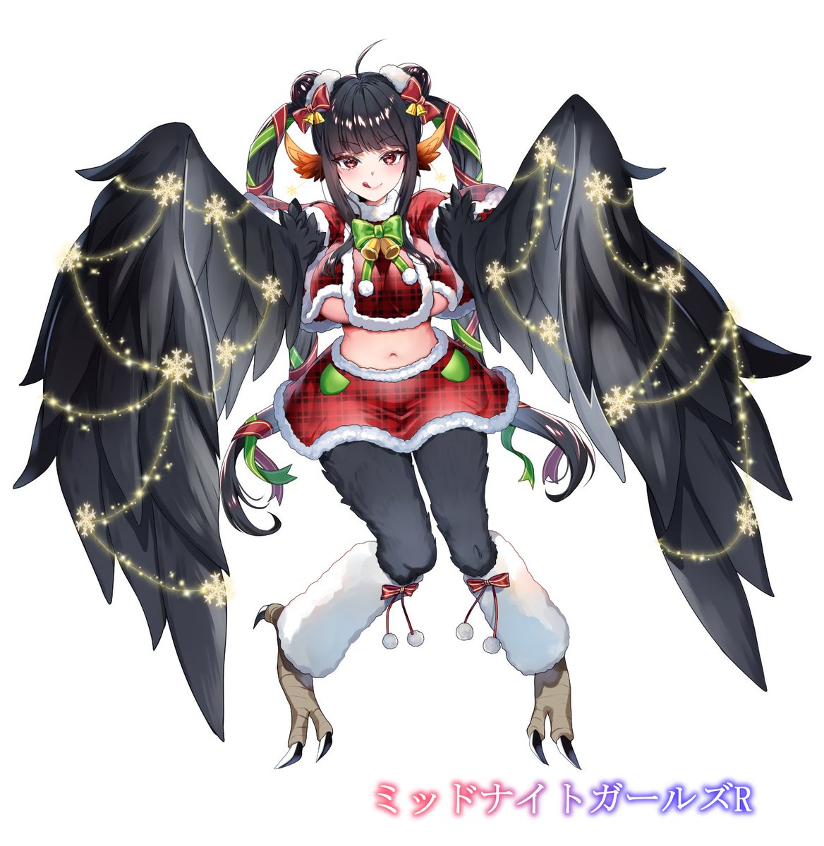 ミッドナイトガールズRにてキャラクター数点担当させていただいております!
宣伝できていなかったので改めて・・・!
#ミドガR