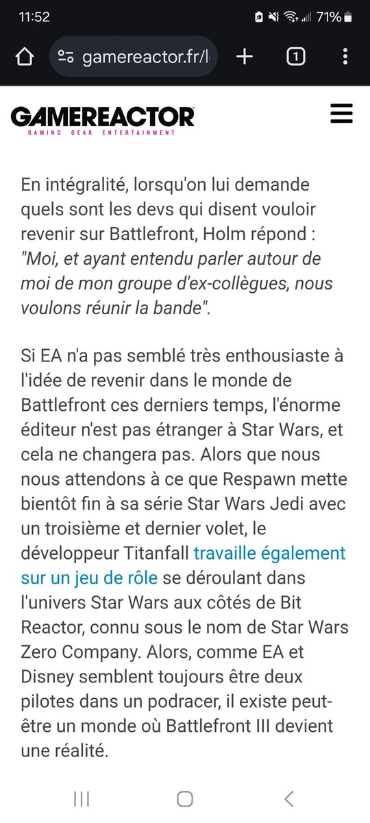 NNicdu54's tweet photo. #Battlefront3 #MakeBattlefront3 
@SWBFNewsFR
@Absolute_FRA 
Allez , On attend tous que ça !!! On adore battlefront 💘❤️❤️ on arrêtera pas tant que vous essaierais pas un battlefront 3 https://t.co/jst3EpCiAX