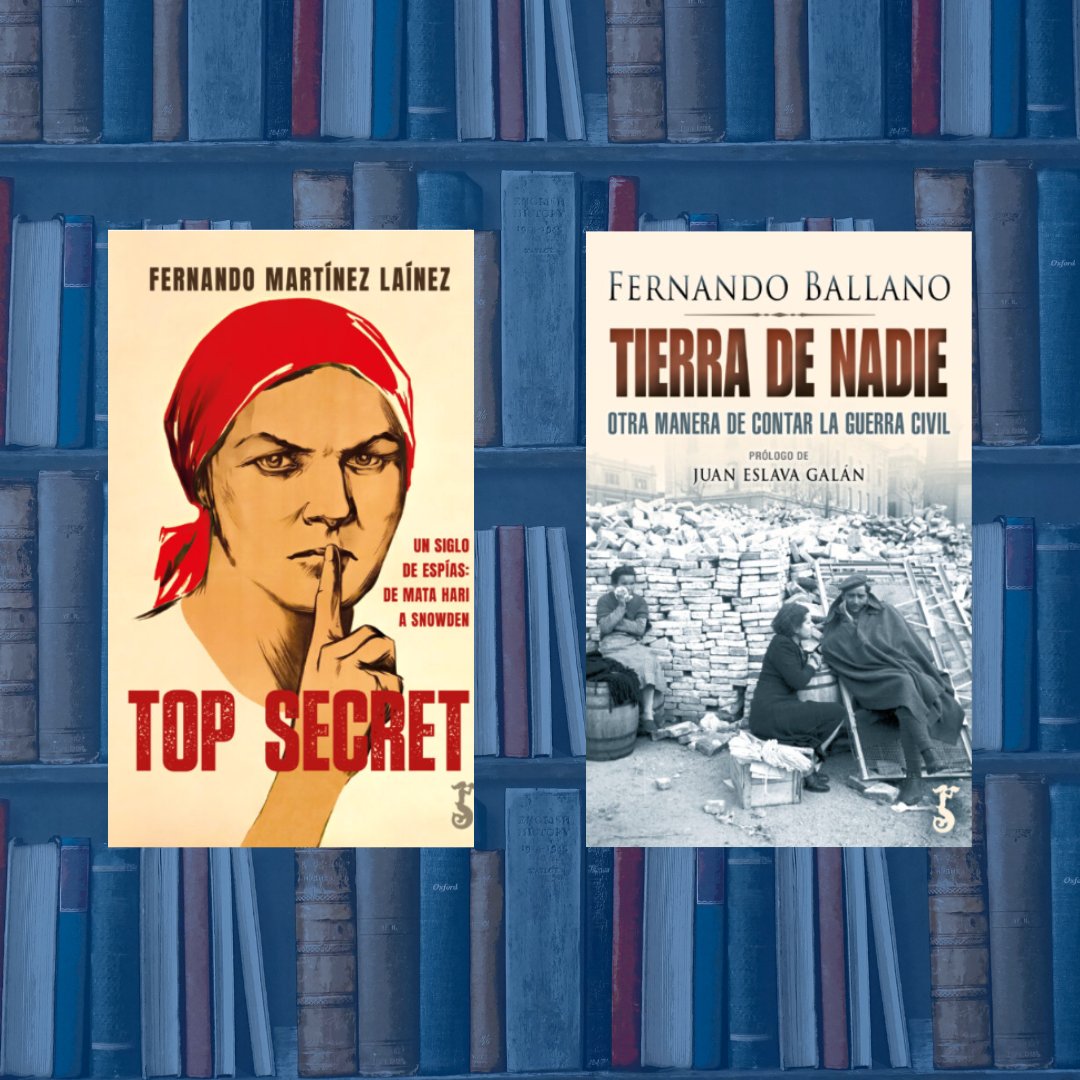 📚Te recomendamos dos libros para este fin de semana, lecturas que te mantendrán al filo… de la memoria y del misterio.

✅TIERRA DE NADIE – Fernando Ballano
✅TOP SECRET – Fernando Martínez Laínez

📍Encuéntralos en nuestra web

#Lecturasrecomendadas #Arzaliaediciones