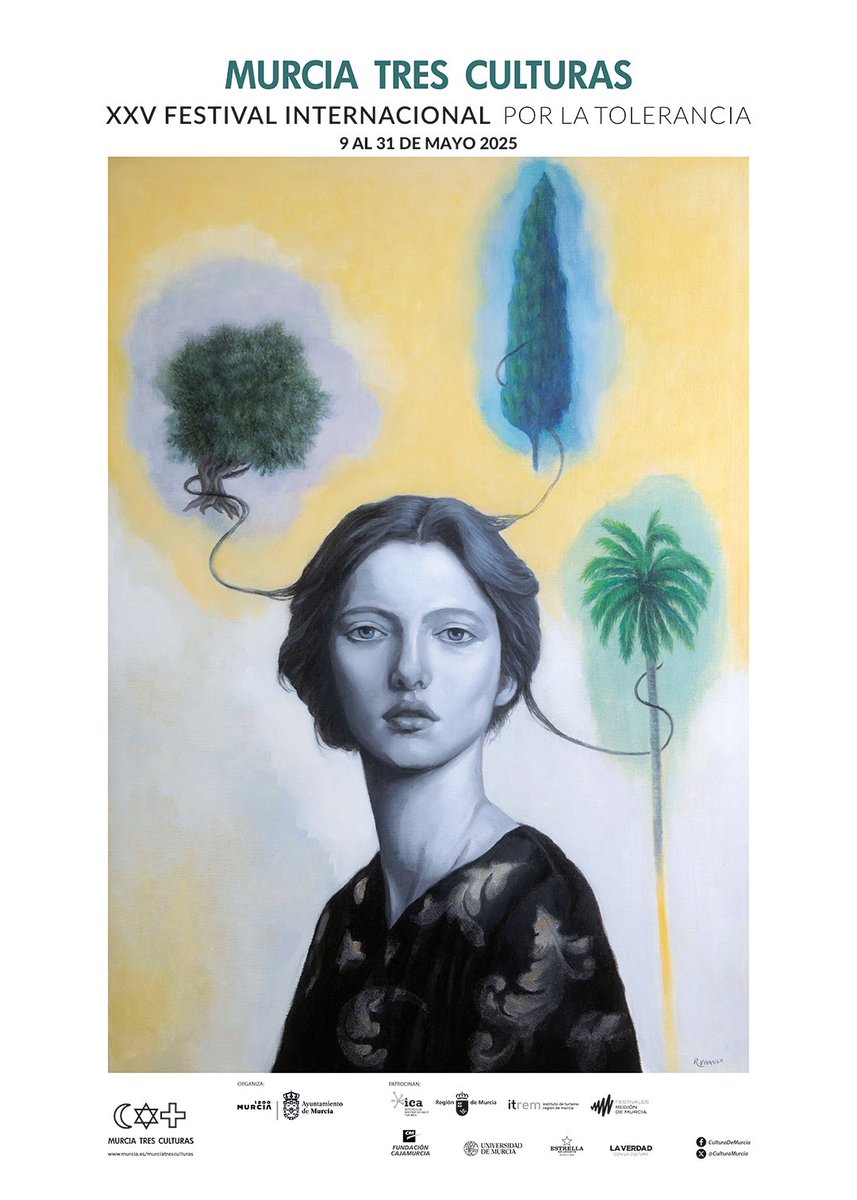 El Festival Internacional ‘Murcia Tres Culturas’ llega hoy al ecuador de su extensa programación con:

◻️20h. Cuarteto La Emoción con ‘Serrat es…emoción’
◻️20h. Coro Diatessaron con ‘Metamorfosis’
◻️22h. Bassam Challita con ‘Fantasía Al Andalus’

Más info murciatresculturas.murcia.es/programacion.h…