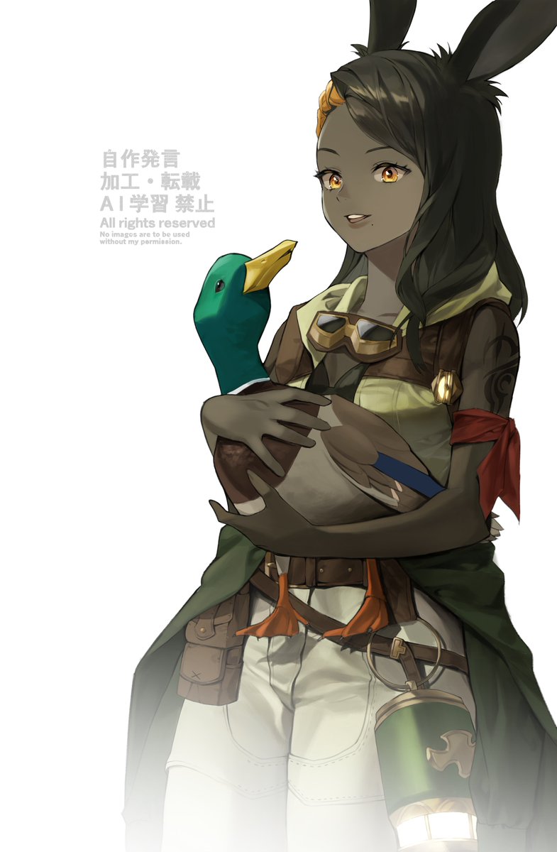 bobuuw's tweet image. 🐰🦆
#FF14 #FFXIVART #Cahciua