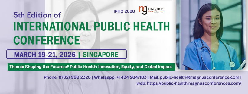 International Public Health Conference (@iphc_conference) on Twitter photo 📢 Don’t miss this incredible opportunity to connect, learn, and grow with global experts in <a href="/IPHC_Conference/">International Public Health Conference</a> Organized by <a href="/magnus_group/">Magnus Group</a>
📅 Dates: March 19-21, 2026
📍 Location: Singapore
🌐 More Details: public-health.magnusconferences.com
#PublicHealthConference2026 📢 Don’t miss this incredible opportunity to connect, learn, and grow with global experts in <a href="/IPHC_Conference/">International Public Health Conference</a> Organized by <a href="/magnus_group/">Magnus Group</a>
📅 Dates: March 19-21, 2026
📍 Location: Singapore
🌐 More Details: public-health.magnusconferences.com
#PublicHealthConference2026