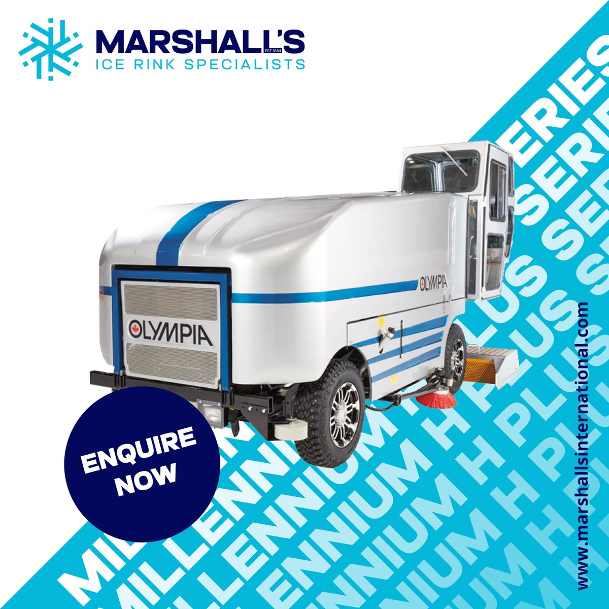 🚜 From seasonal rinks to elite arenas, we’ve got the right ice resurfacer for you. 

Diesel, LPG &amp; fully electric options—available for hire or purchase with full support.
👉 marshallsinternational.com

#IceResurfacer #RinkEquipment #OlympiaHire