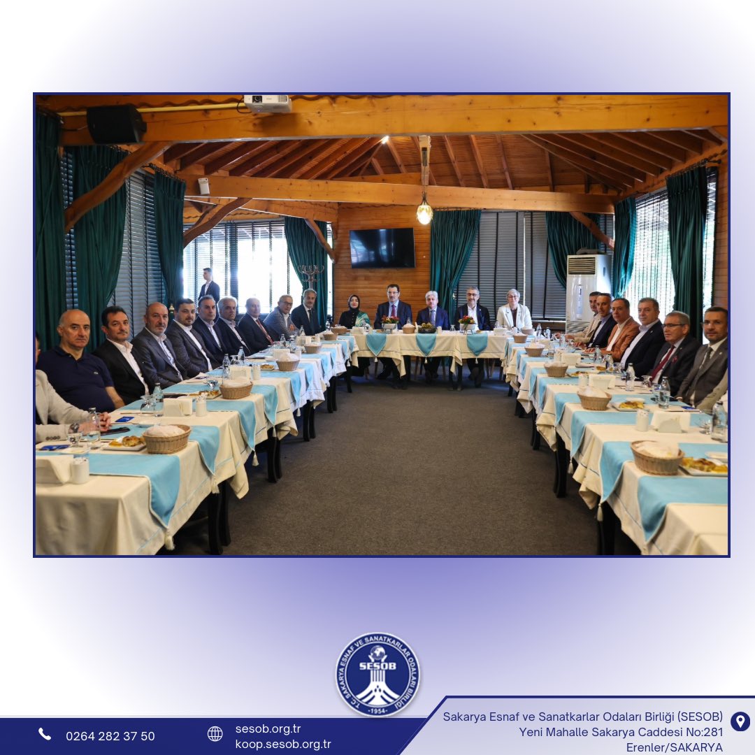 📍 ORMANPARK 
Valimiz, Genel Başkan Yardımcımız, TBMM KEFEK Başkanımız, Milletvekillerimiz, İl Başkanlarımız ile Sakarya Büyükşehir Belediye Başkanımız Yusuf ALEMDAR’ın düzenlediği istişare toplantısında bir araya geldik. 
Birlikte daima Sakarya’mız için çalışacağız.