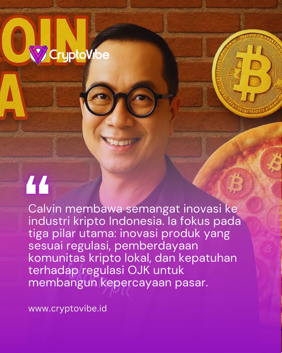 cryptovibe_id's tweet photo. Perjalanan Calvin Kizana menunjukkan bagaimana pengalaman di dunia teknologi dapat membuka jalan menuju kepemimpinan di industri kripto.
π Sumber: Kontan, VOI, https://t.co/TU0VetDntP
#CalvinKizana #Tokocrypto https://t.co/MazxIKgUUP