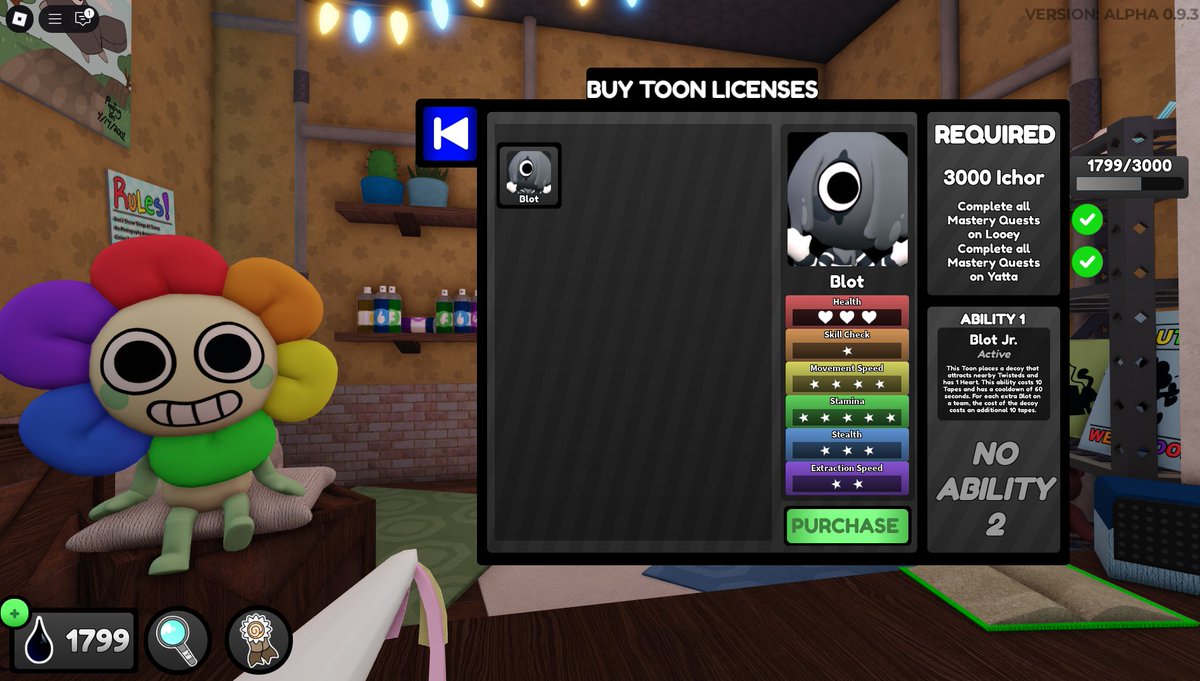 Seems like I found twisted blot! though getting him... Ohhhh boy... that is... a lot of Ichor to obtain... 💧 #blotdandysworld #blot #blotdandysworld #dandysworld