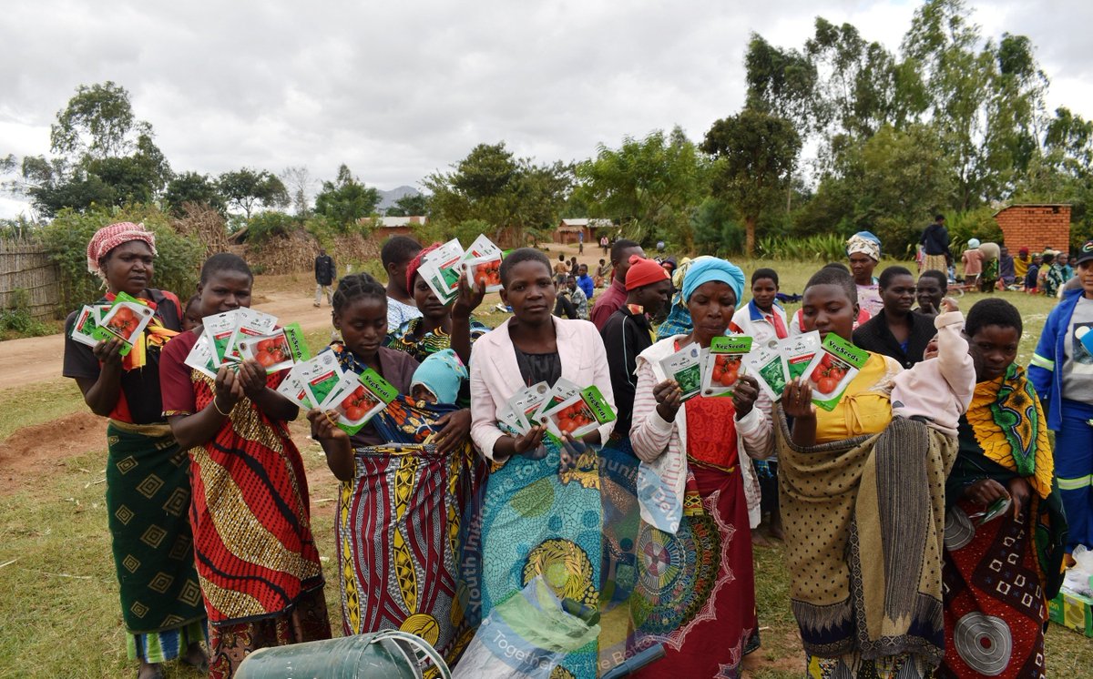 YICOD, with core support from IM Swedish Development Partner, has distributed farming resources, including vegetable seeds, to women and youths in the Dedza district. This initiative aims to promote nutrition and enhance livelihoods amidst changing climate conditions.