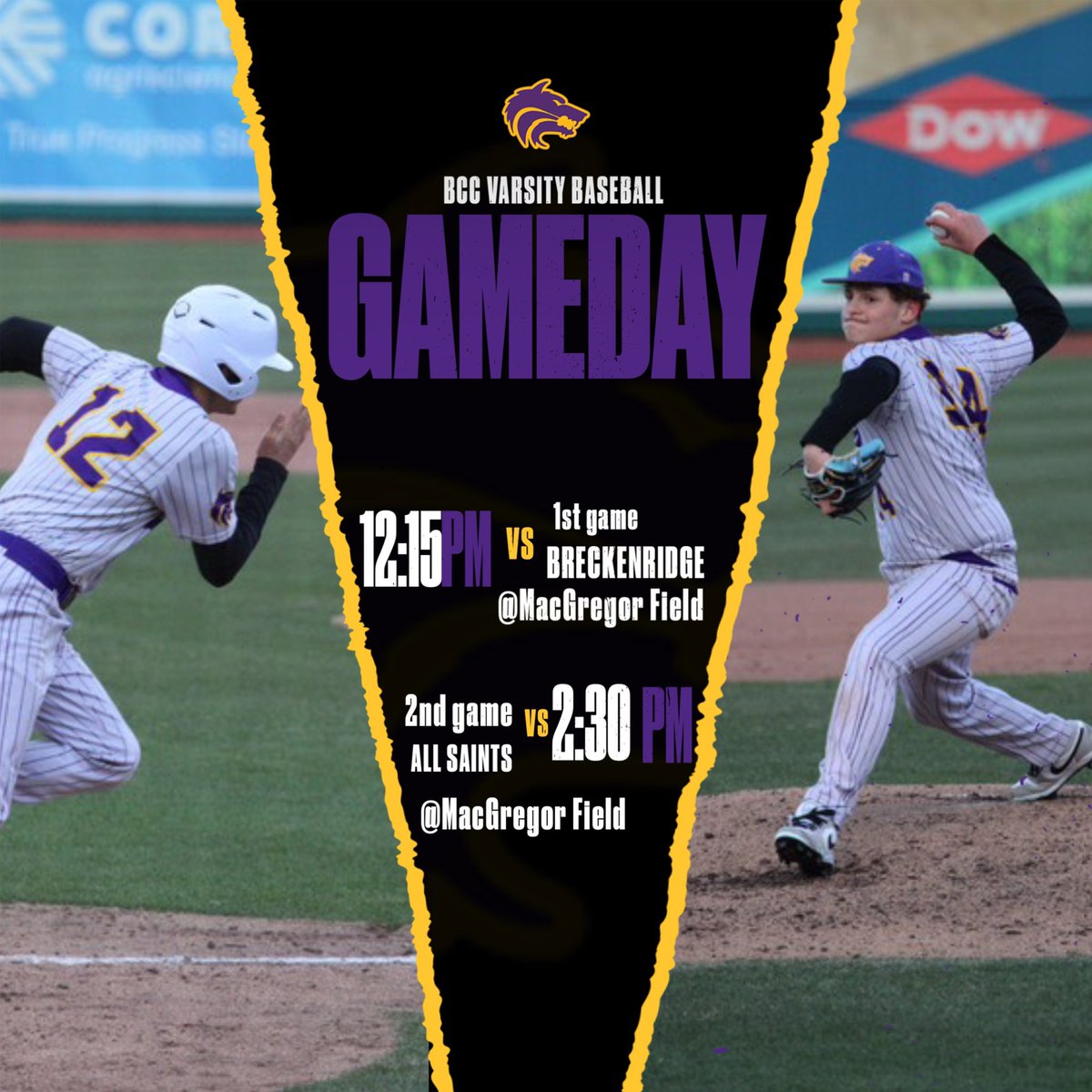 Bay City Central Baseball tweet media