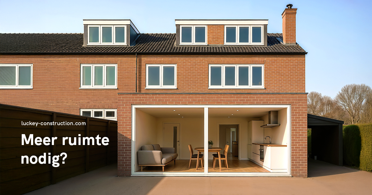 Extra ruimte nodig? LucKey Construction realiseert hoogwaardige aanbouw, helemaal op maat.
#huisuitbreiding #aanbouw #uitbouw #renovatie #bouwbedrijf
Lees meer: zurl.co/EbXnh