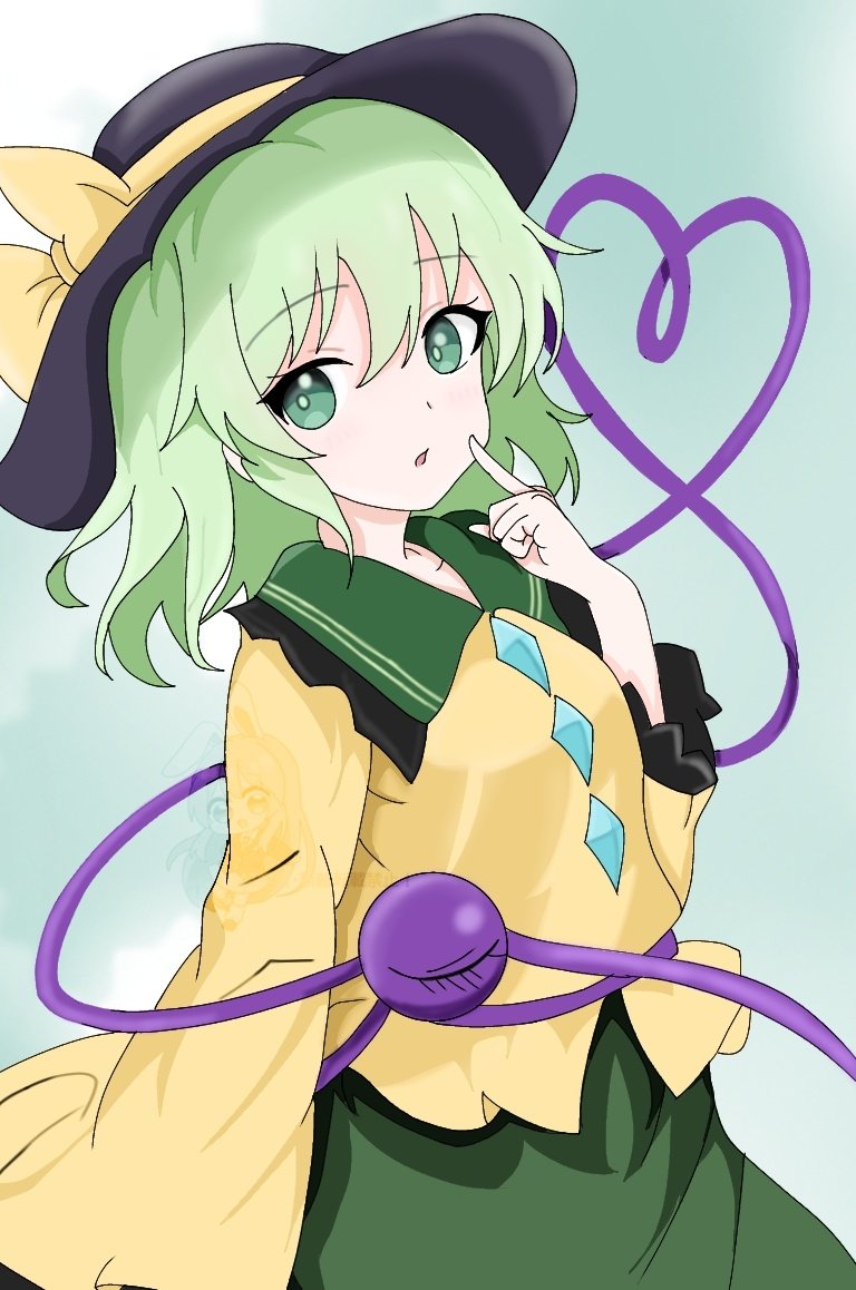 【再喝】
こいし(その３)
 #東方Project  #イラスト