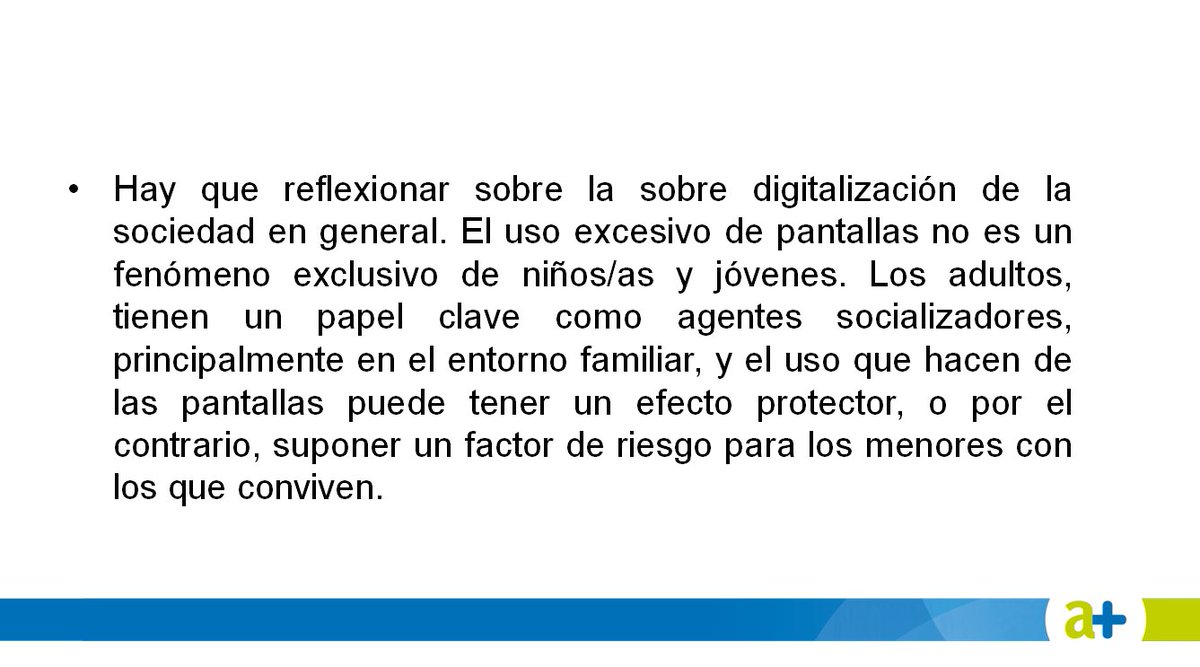Conclusiones generales sobre el uso de pantallas en la infancia y la adolescencia (2) (Dra Dominica Díez) #grindope2025
