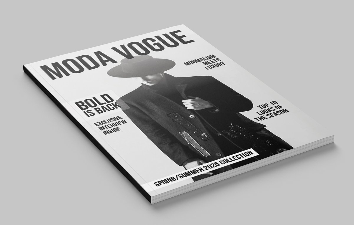vectorlnk's tweet photo. Fashion magazine layout design.
#vectorlnk #designbyvectorlnk #magazinedesign #fashionmagazine #magazinecover #magazinelayout #fashion #magazinecover
Behance : https://t.co/DhMmilCRAE https://t.co/cO7am7YxTz