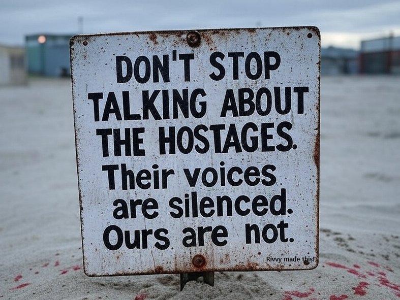 Noch immer sind 58 Geiseln ob tot oder lebendig seit fast 600 Tagen in der Gewalt der Hamas.
Die Welt schweigt
Noch immer sind über 1000 ukrainische Kinder in der Gewalt des russischen Staates
Die Welt schweigt
Auch wenn wir mitschweigen, so schenken wir ihnen eine Gedenkminute🙏