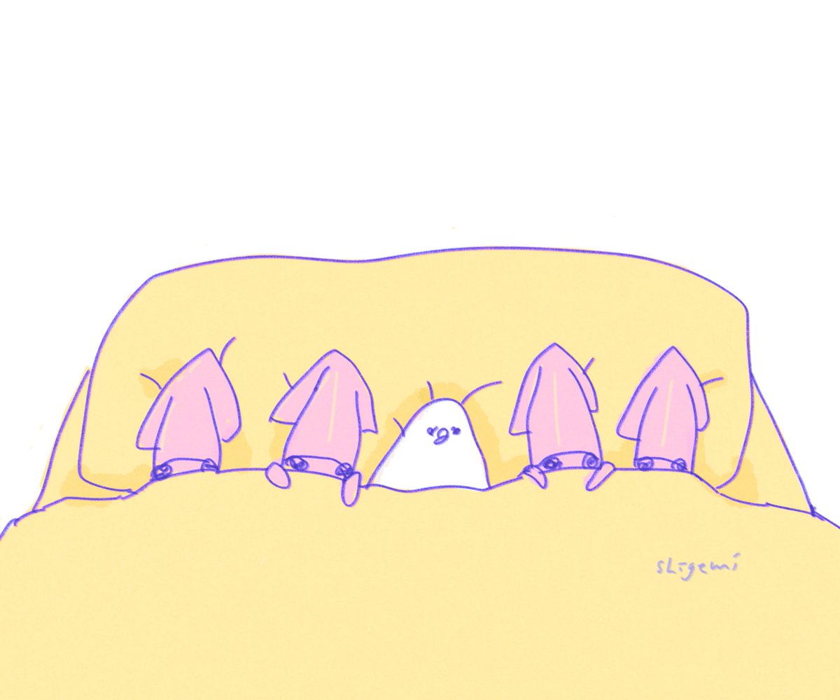 「スヤスヤタイム 」|shigemiのイラスト