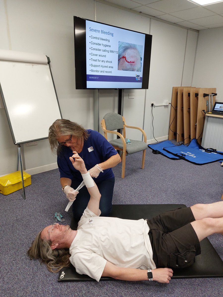 White Dog First Aid (@whitedogfa) on Twitter photo Had a good week at the brilliant local charity <a href="/HazardAlley/">Safety Centre Charity</a> teaching both First Aid at Work at the start of the week (combined with my annual observation), and the one-day Emergency First Aid at Work on Friday.
#firstaid #FAW #HR #MiltonKeynes Had a good week at the brilliant local charity <a href="/HazardAlley/">Safety Centre Charity</a> teaching both First Aid at Work at the start of the week (combined with my annual observation), and the one-day Emergency First Aid at Work on Friday.
#firstaid #FAW #HR #MiltonKeynes