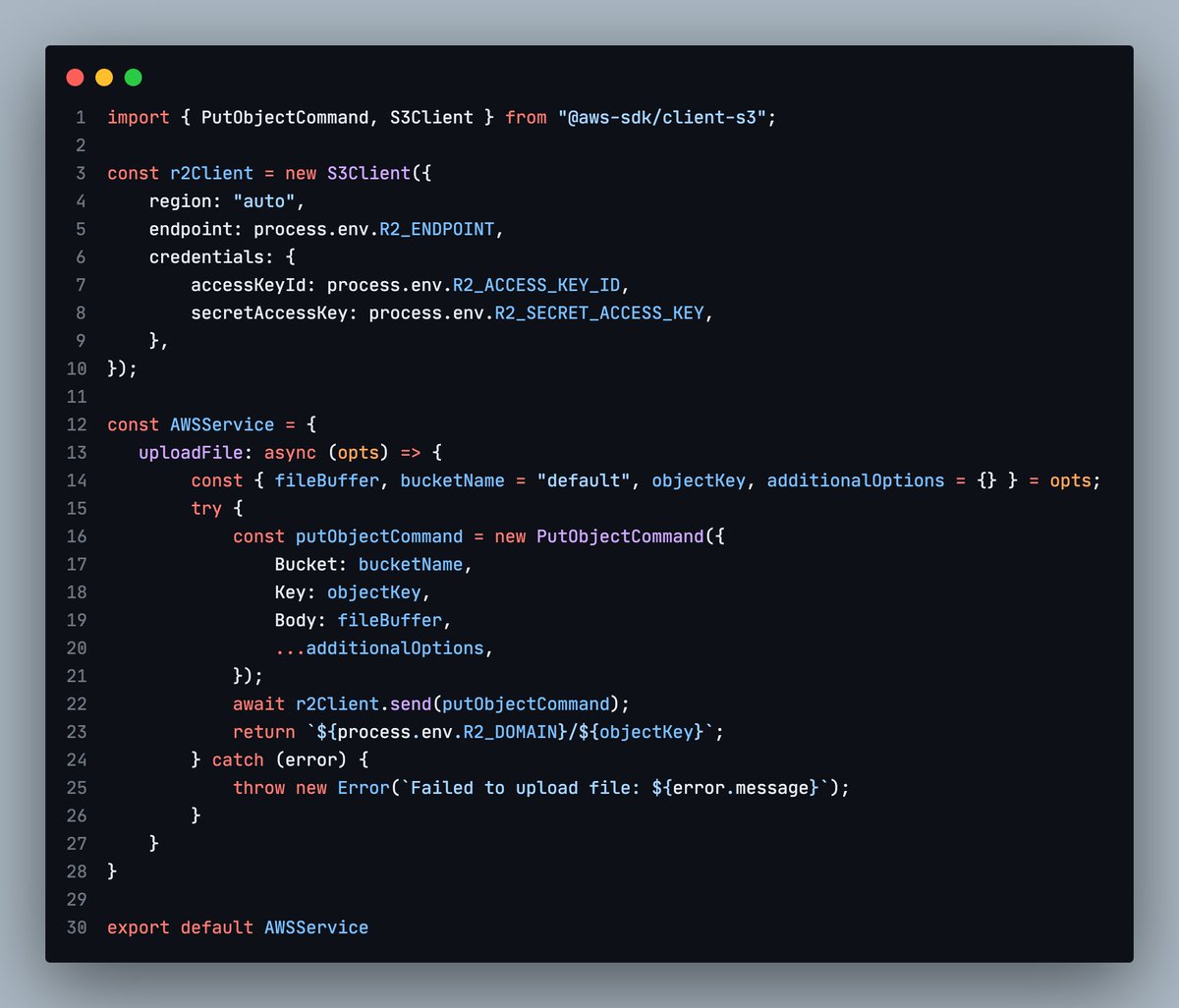 sumitp01's tweet photo. Fascinating how seamless it was to migrate to @Cloudflare R2 From S3 using the AWS S3 SDK. Just swapped the endpoint and creds and , no code rewrite needed. 🚀
#CloudflareR2 #S3 #DevLife https://t.co/lmP5ho6Z1v