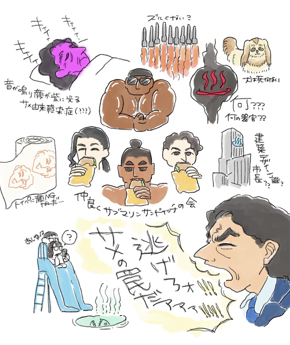 温泉シャーク♨️🦈 ツッコミ飽和した 