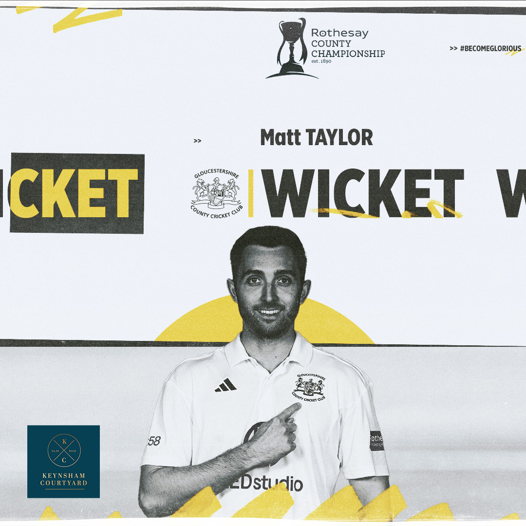 McManus is caught behind! 

💪 After a determined Day 1 Matt Taylor gets his first wicket. 

📐 The ball seams away from McManus whose defensive stroke gives a thick edge to James Bracey!

🌹Northamptonshire are 349/7. 

#BecomeGlorious