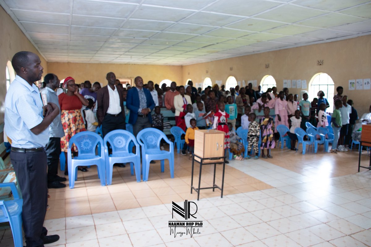 “Cast all your anxiety on him because he cares for you” 1st Peter 5:7.
Happy Sabbath from Kamogoiwet SDA Church, Soliat Ward.

#HappySabbath
#MunguMbele