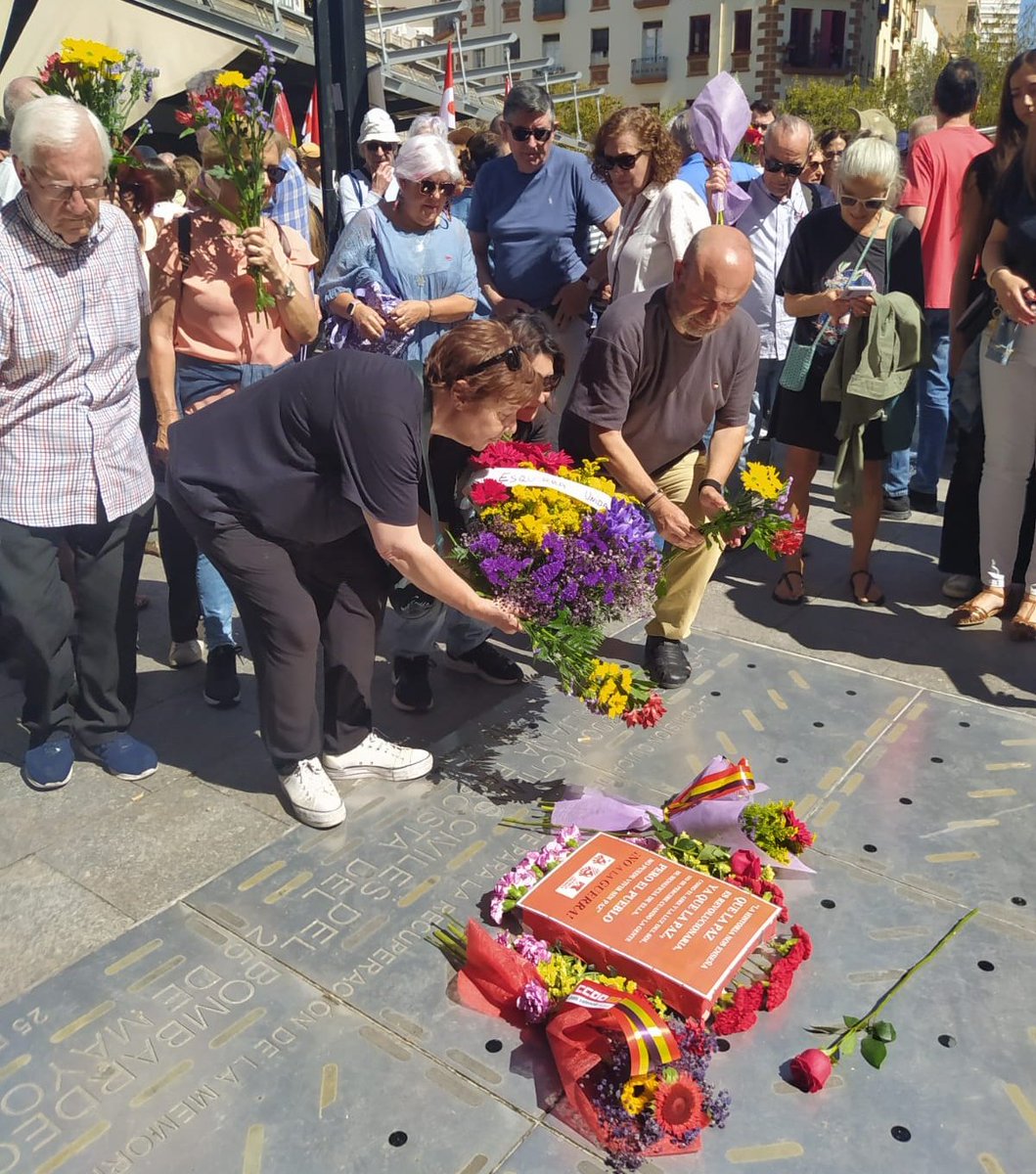 PP i Vox marginen les entitats memorialistes i menyspreen la història democràtica d'Alacant. Però nosaltres estem, com sempre, amb la gent que manté viva la memòria del 25 de maig de 1938. Sense memòria, no hi ha democràcia. #AlacantÉsMemòria #25deMaig