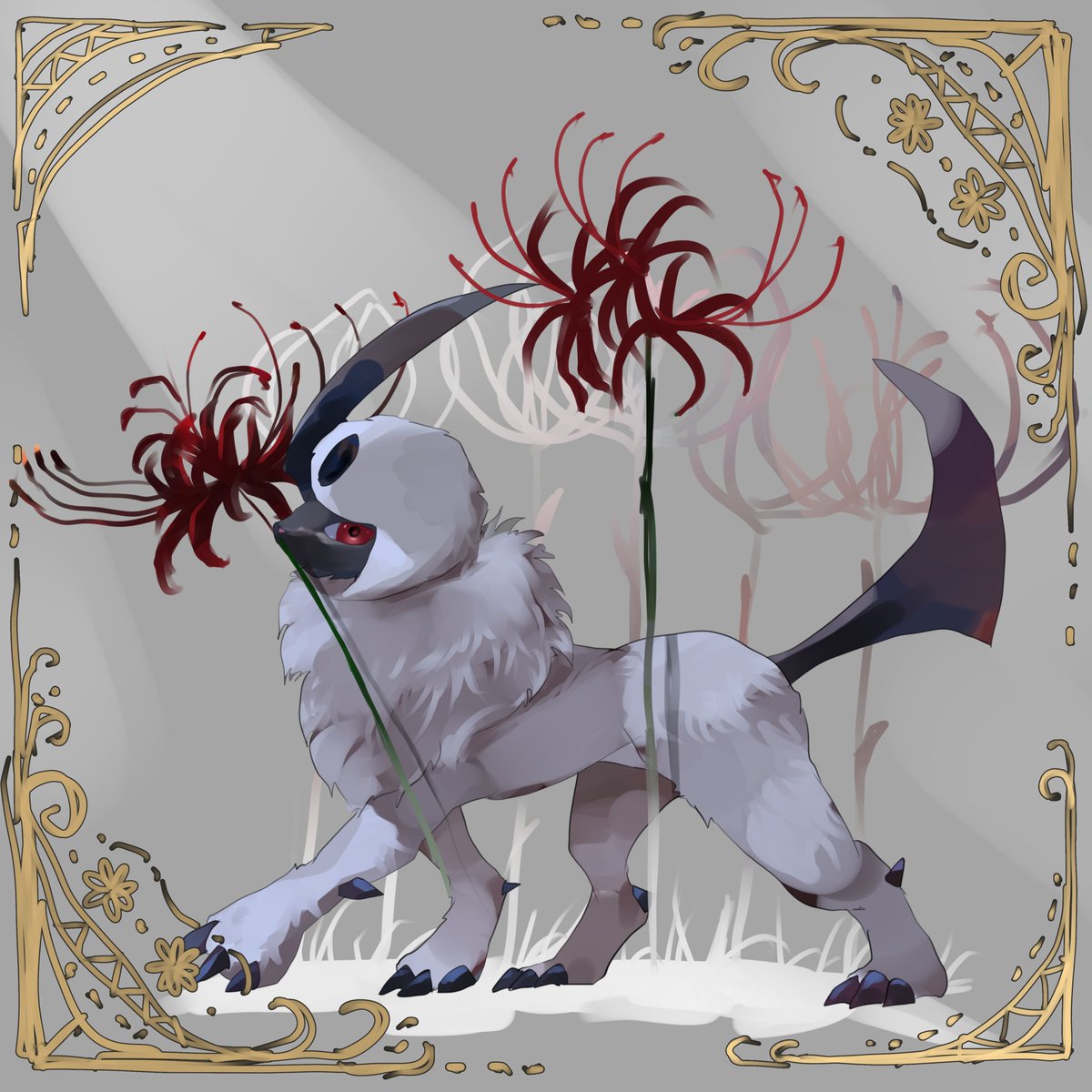 Absol x Redspiderlily