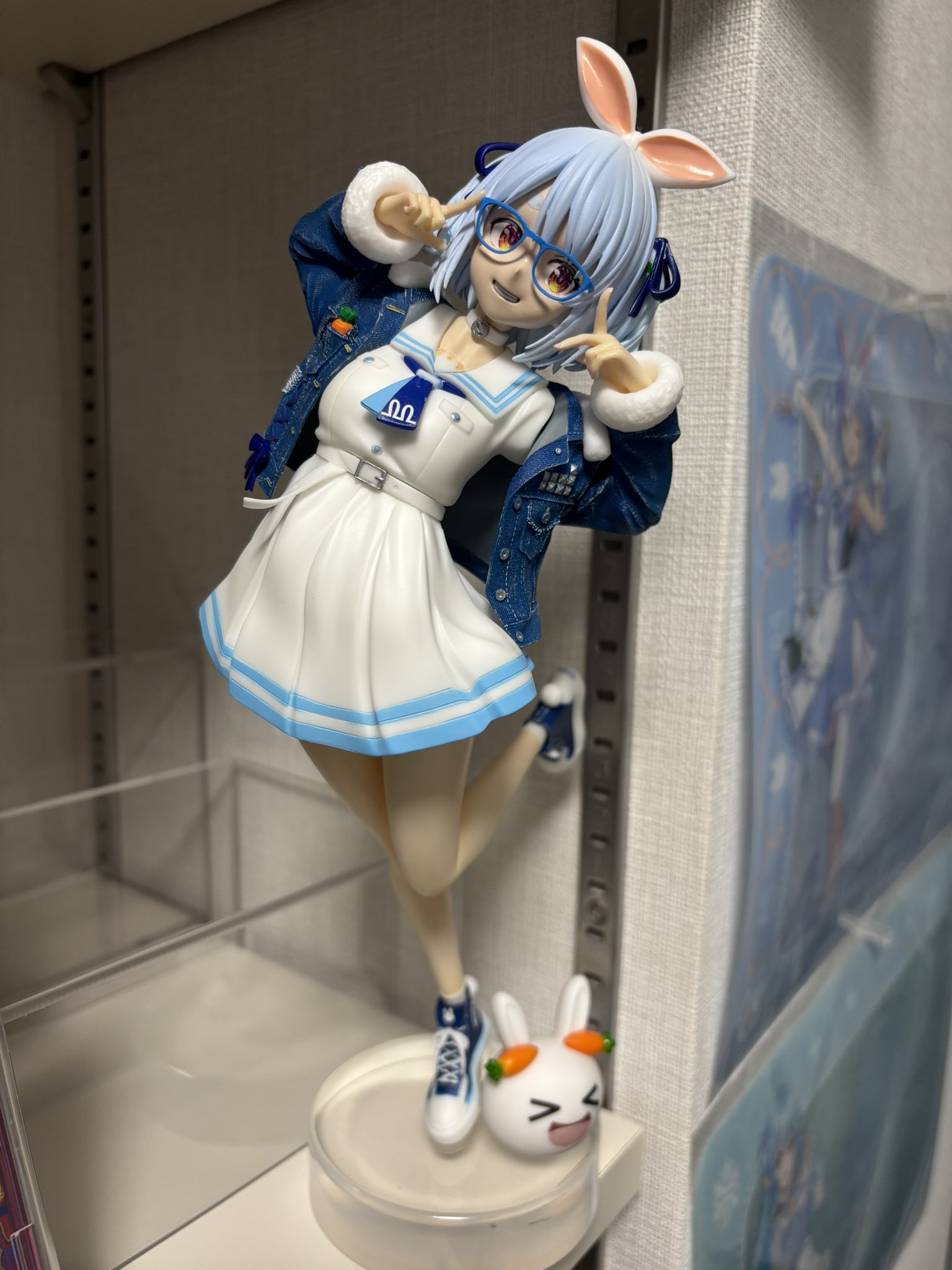 ホロライブ FUWAMOKO ガレージキット完成品 凛花館 FUWAMOCO
